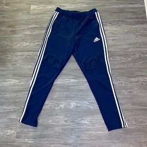 Men’s navy blue adidas joggers
